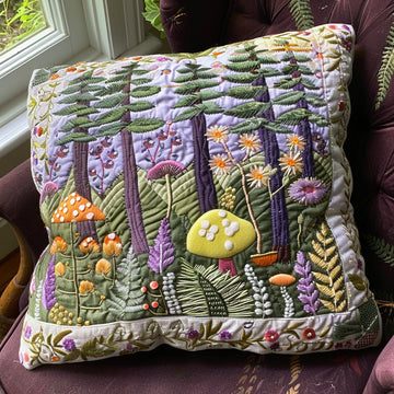 Forest Echo Quilted Pillow Case NCU0DV6410