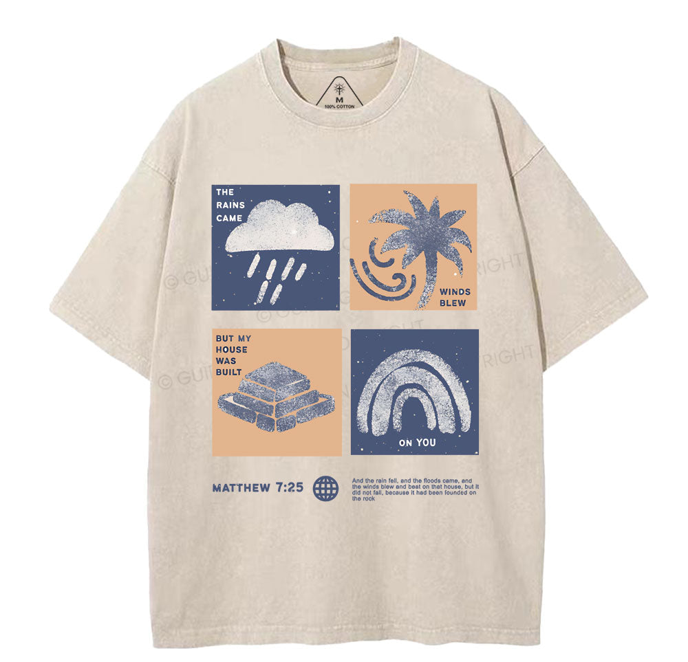 Found On The Rock Christian Washed TShirt  