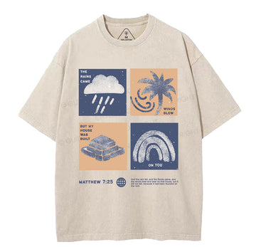 Found On The Rock Christian Washed TShirt  