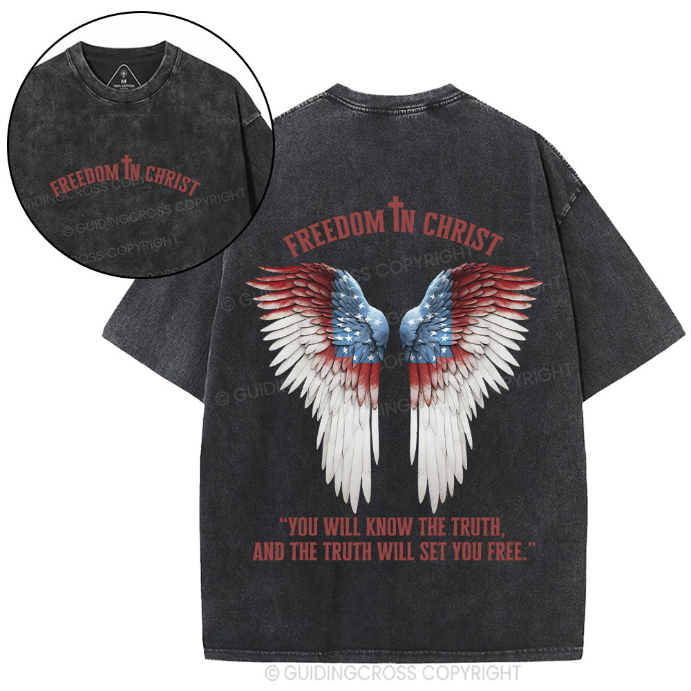 New-Sample Christian Washed T-Shirt Sale - GuidingCross