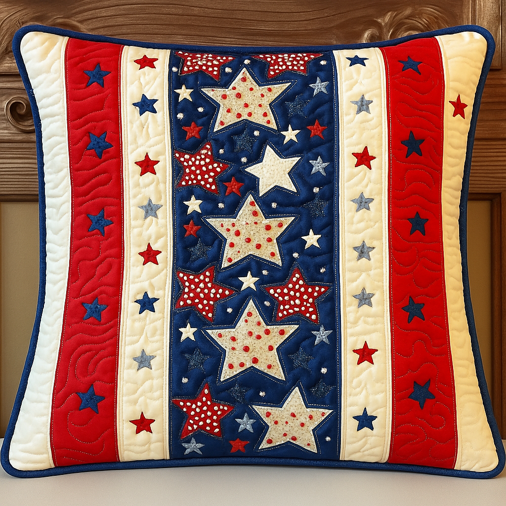 Freedom Threads Quilted Pillow Case NCU0NT7597