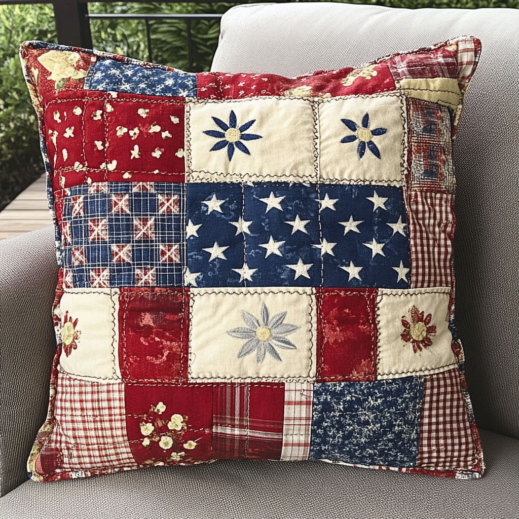 Freedom Blossom Quilted Pillow Case NCU0PT7228