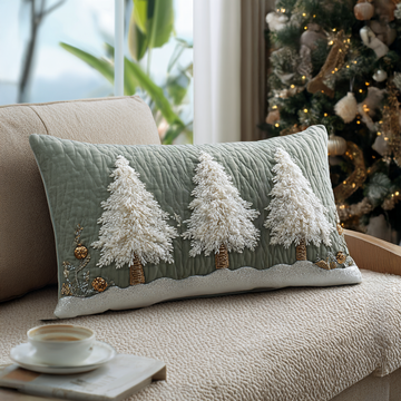 Frosted Pines Quilted Bedding Pillow Case NCU0DV7563