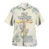 UniJames Fully Vaccinated By The Blood Of Jesus Cross Hawaiian Shirt - Best Hawaiian Shirts - Christian Hawaiian Shirt