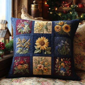 Garden Whispers Quilted Pillow Case NCU0DV8687