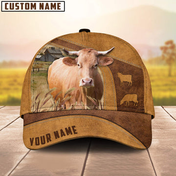 Uni Custom Name Gelbvieh Cattle Cap