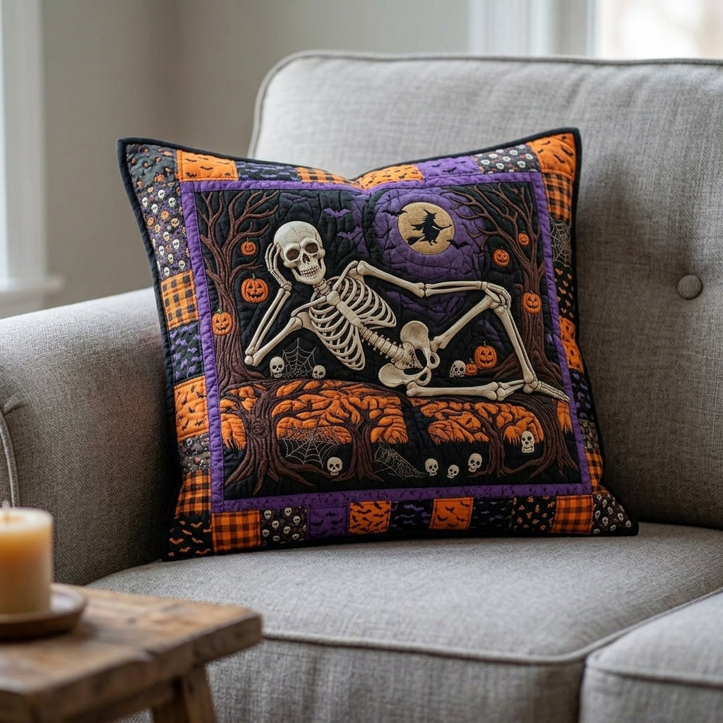 Cryptic Midnight Quilted Pillow Case NCU0HH2037