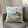Coastal Lighthouse Haven Quilted Pillow Case NCU0HH2015