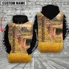 Uni Personalized Name German Shepherds On The Farm All Over Printed 3D Hoodie