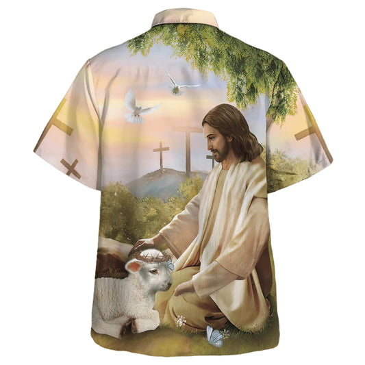 UniJames Give It To God And Go To Sleep Jesus Hawaiian Shirt - Christian Hawaiian Shirt - Religious Hawaiian Shirts