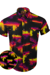 UniJames Comfort Glitch Button Down For Men