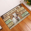 God Says You Are - Goat Cattle Doormat