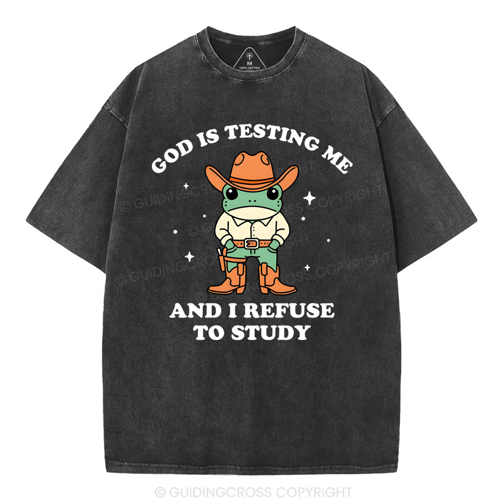 New-Sample Christian Washed T-Shirt Sale - GuidingCross