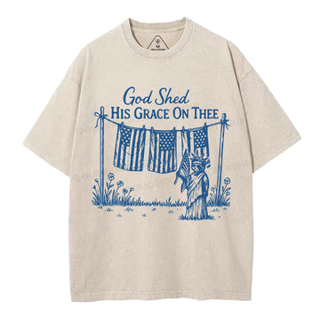 NewSample Christian Washed TShirt  