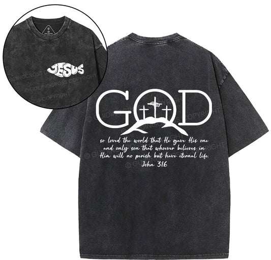 NewSample Christian Washed TShirt  