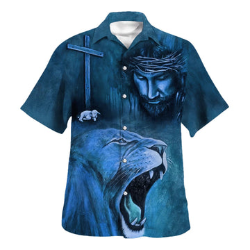 UniJames God Christian Jesus Hawaiian Shirt - Christian Hawaiian Shirt - Best Hawaiian Shirts