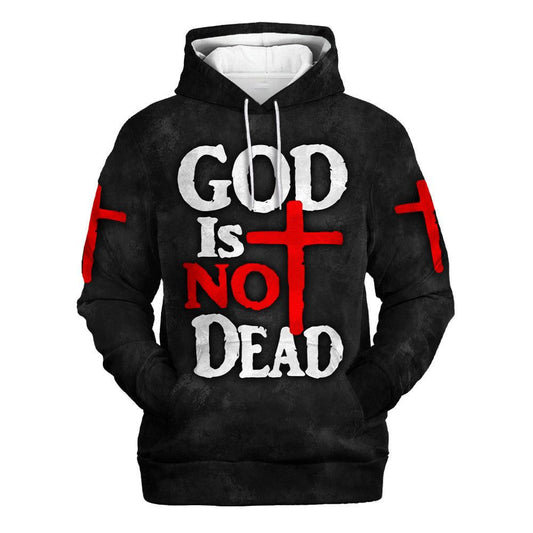 Uni God Is Not Dead Hoodies Men & Women, God 3D Printed Hoodie, Christian Apparel Hoodies