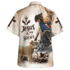 UniJames God Lamb Crown Of Thorn Jesus Is My Savior Hawaiian Shirts For Men And Women - Christian Hawaiian Shirt - Hawaiian Summer Shirts