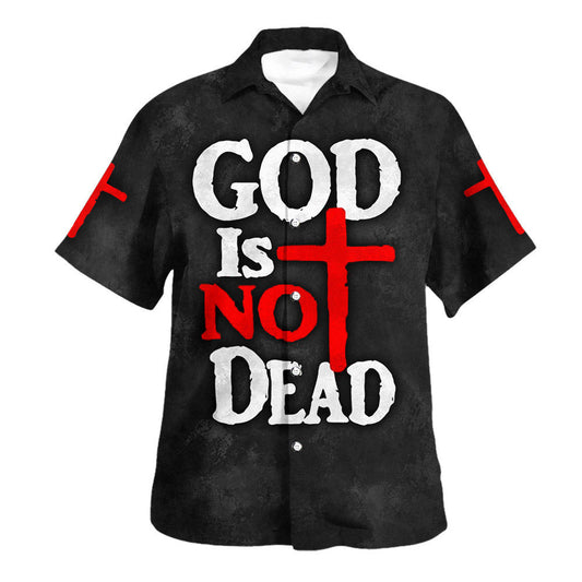 UniJames God's Not Dead Hawaiian Shirts For Men And Women - Christian Hawaiian Shirt - Hawaiian Summer Shirts