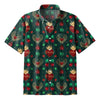 UniJames Gold Sacred Heart Christian Hawaiian Shirt