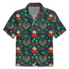 UniJames Gold Sacred Heart Christian Hawaiian Shirt