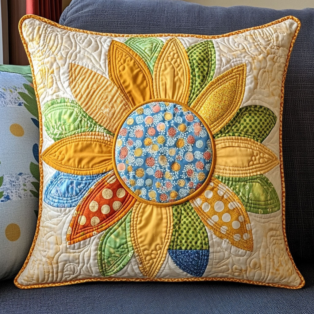 Golden Muse Quilted Pillow Case NCU0NT7218