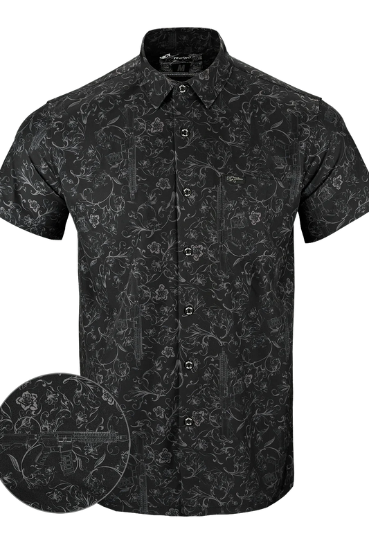 UniJames Comfort Gray Man Button Down For Men