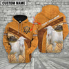 Uni Personalized Name Farm Katahdin Sheep Hoodie TT1