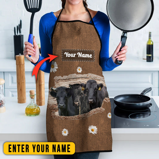 Uni Personalized Name Dexter Happiness 3D Apron