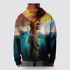Uni Hand Of God Way Marker 3D Hoodies For Women Men, God 3D Printed Hoodie, Christian Apparel Hoodies