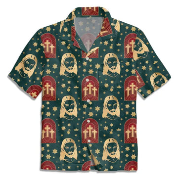 UniJames He Is Risen Christian Hawaiian Shirt
