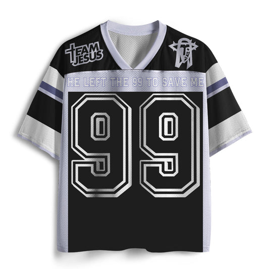UniJames He Left The 99 To Resuce Me Christian Mesh Jersey