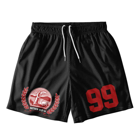 UniJames He Left The 99 To Save Me Christian Mesh Jersey