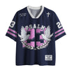 UniJames He Restore My Soul Christian Navy Mesh Jersey