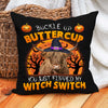 Uni Happy Halloween Highland Buckle Up Butter Cup Pillow Case