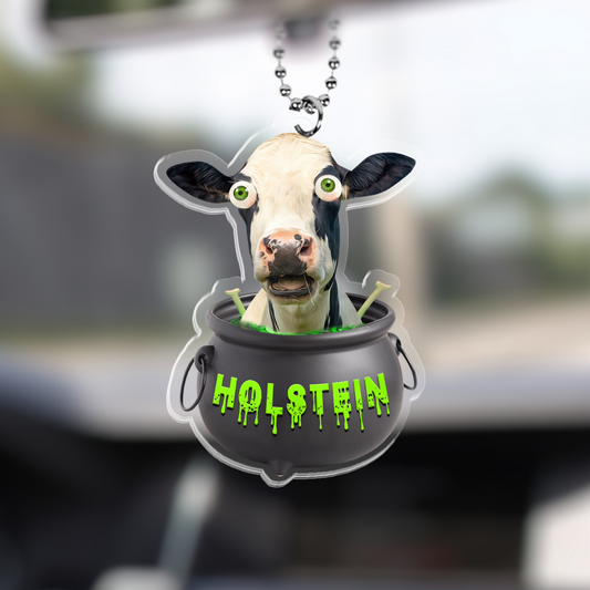 Uni Holstein Halloween Car Hanging Ornament