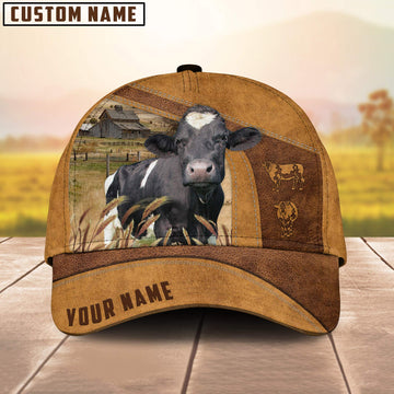 Uni Custom Name Holstein Cattle Cap