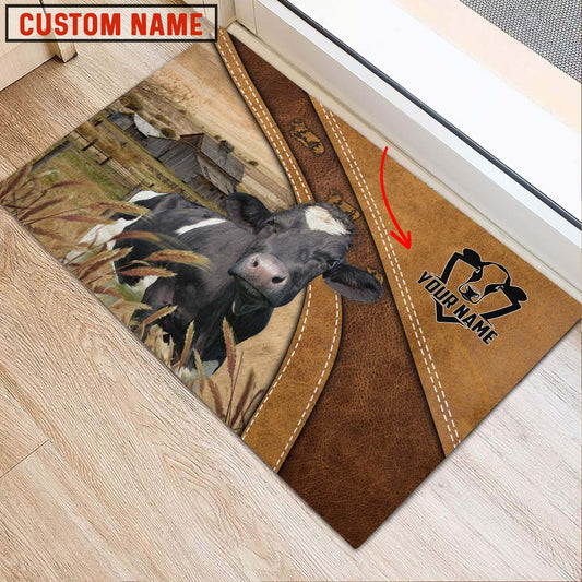 Uni Holstein Personalized - Welcome  Doormat