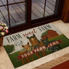 UniJames Farm Sweet Farm Doormat (12 Cattle Breeds)