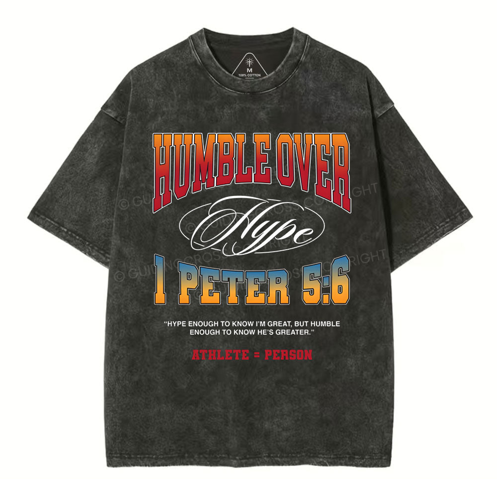Humble Over Christian Washed TShirt  