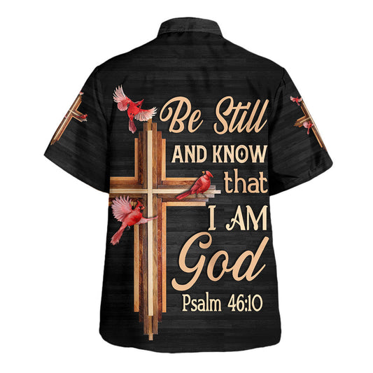 UniJames Hummingbird Be Still And Know That I Am God Hawaiian Shirts For Men And Women - Christian Hawaiian Shirt - Hawaiian Summer Shirts
