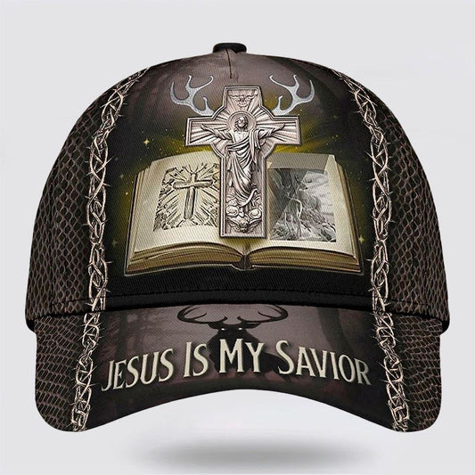 Uni Hunting Jesus Is My Savior 3D Cap