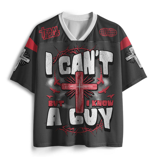 UniJames I Can't But I Know A Guy Christian Mesh Jersey