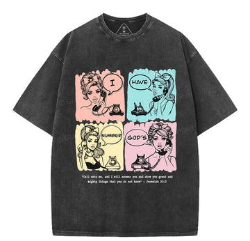 NewSample Christian Washed TShirt  