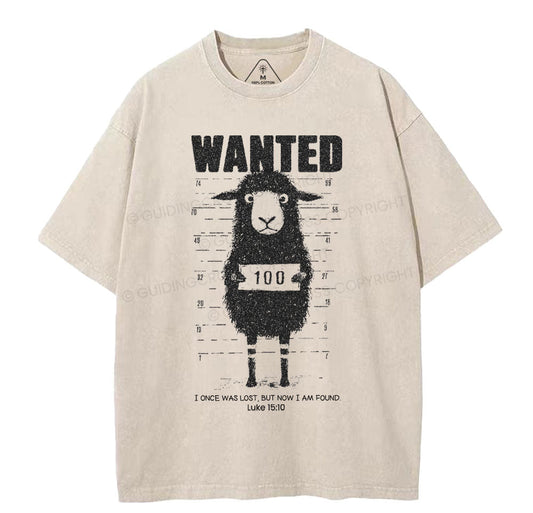 I Once Was Lost But Now I Am Found Christian Washed T-Shirt Sale - GuidingCross