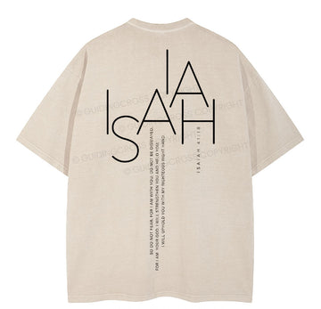 ISAIAH Christian Washed T-Shirt Sale - GuidingCross