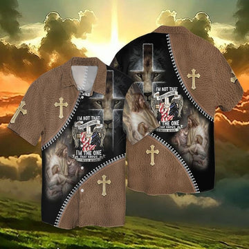 UniJames I Am Not That Perfect Christian I Am The One That Knows I Need Jesus Hawaiian Shirt - Christian Hawaiian Shirts For Men & Women