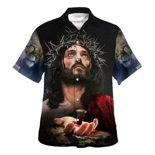 UniJames I Believe In The God The Father Hawaiian Shirt - Christian Hawaiian Shirt - Religious Hawaiian Shirts