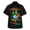 UniJames I Don't Need Luck I've Got Jesus Gnome Patrick Day Hawaiian Shirt - Christian Hawaiian Shirt - Religious Hawaiian Shirts