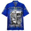UniJames I Would Rather Stand With God Hawaiian Shirt For Men - Jesus And The Lion Hawaiian Shirts - Christian Hawaiian Shirt